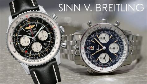 sinn 903 vs breitling navitimer